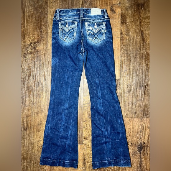 Girls Miss Me Mid-Rise Denim Trousers - Picture 4 of 7